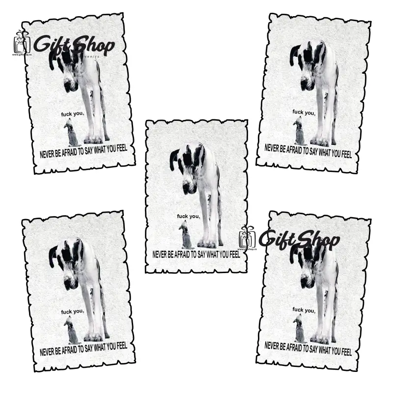 Never be afraid, magnet frigider mgs072v